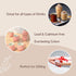 Pink Ceramic Ovule Shape Cups Set of 6 (Set of 6) - The Earth Store - Cup Sets